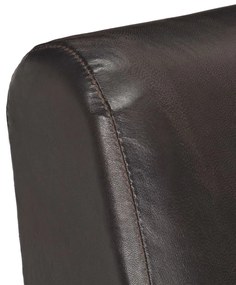 Фотьойл Manon, сив, естествена кожа