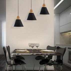 Висяща лампа Scandi A Black  APP054-1CP