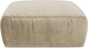 Светлокафява шенилова табуретка Kuki – Makamii