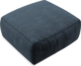 Тъмносиня шенилова табуретка Kuki – Makamii