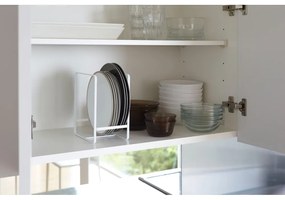 Бяла стойка за чинии Yamazaki Tower - YAMAZAKI