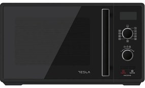 Микровълнова фурна Tesla MW2391MB, 23 литра, 900W, Грил, Размразяване, Дигитално управление, 5 нива на мощност, Черен