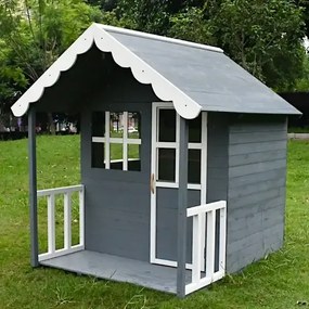 Дървена Детска Къща GINGER HOME, 139x143.5x149 см