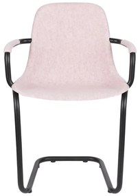 Светлорозови трапезни столове в комплект от 2 броя Thirsty - Zuiver