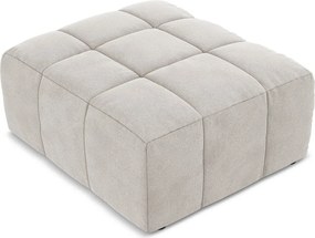 Бежова кадифена табуретка Aloha – Makamii