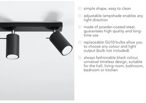 Черна светлина за таван Etna - Sollux