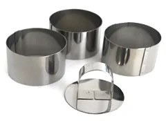 Horecano - Иноксови рингчета за гарнитури 3-ка 6x4см. малки CN-(5238-4161 / 7839)