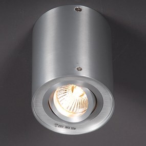 Комплект от 6 броя стоманени прожектори, наклоняеми и въртящи се - Rondoo up