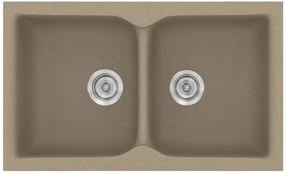 Мивка Sanitec 340-Granite Taupe