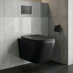 Тоалетна чиния Rea Julio Black Matt