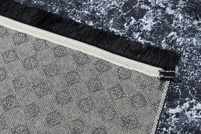 Черен модерен килим с абстрактен модел Ширина: 80 см | Дължина: 150 см