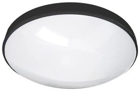 LED Плафон за баня CIRCLE LED/18W/230V 4000K Ø 30 см IP44 черен