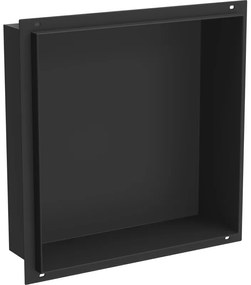 Mexen X-Wall-NR вградена стойка без ръб 30 х 30 см, черна - 1971303010