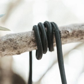 Черни лампички с щепсел и фасунга E27 5m IP54 - Arteixo