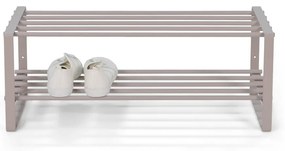 Сиво-бежов метален шкаф за обувки Rex - Spinder Design