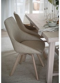 Бежови трапезни столове в комплект от 2 бр. Alison – Rowico