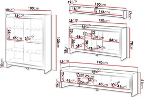 Комплект за хол Porto II