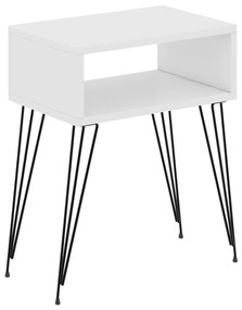 Нощно шкафче Тод HM18184.01 бял цвят