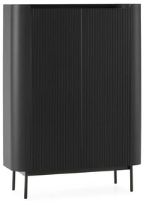 Черно шкафче 100x140x40 cm Willa – MOME