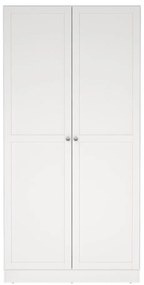 Бял гардероб 99x200x62 cm Billund – Tvilum
