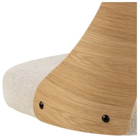 Бежов/естествен трапезен стол Lucy – Actona