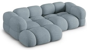 Светлосин ъглов диван (ляв ъгъл) Loretto – Cosmopolitan Design