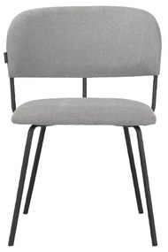 Сиви трапезни столове в комплект от 2 бр. Claudia – Støraa