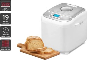 Втора ръка: Хлебопекарна Crown CBM-6511, 600W, 1l, 19 програми, Таймер, LCD дисплей, Памет, Бял