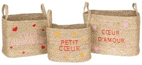 Сет детска кошница за съхранение atmosphera Love, 3 бр