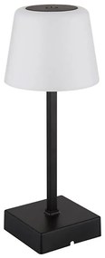 Globo 28061S - LED настолна лампа XAYDEN LED/2W/5V 800 mAh, черна, с док.
