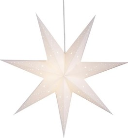 Бяла висяща коледна светлинна украса Saturnus – Markslöjd