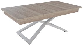 Разтегателна маса с повдигащ механизъм ВЕРОНА - дъб Малта фразе