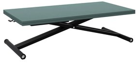 Разтегателна маса с повдигащ механизъм ХАВАНА - МДФ мат зелен дъск блу