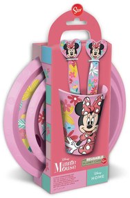 Комплект Детски Пособия Minnie Mouse Розов 5 Части