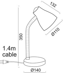Настолно осветление Yuppie-Leuko-Mple