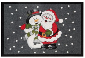 Изтривалка , 40 x 60 cm Santa and Snowman - Hanse Home
