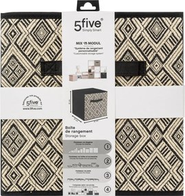 Кутия за съхранение 5five Mix & Modul Ethnique, 31x31 cm