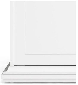 Бял гардероб 181x201 cm Paris – Tvilum