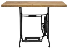 285208 vidaXL Конзолна маса тип шевна машина 110x40x75 см