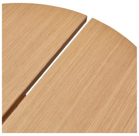 Кръгла странична масичка от декор от дъб ø 55 cm Dash – Hübsch