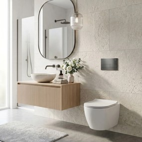 Комплект Структура за Вграждане за WC Slim 024N с Бутон T Titan