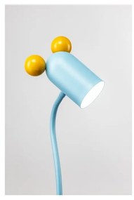 Светлосиня настолна лампа с метален абажур (височина 50 cm) Mouse – GTV