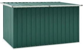 46269 vidaXL Градински сандък за съхранение, зелен, 171x99x93 см