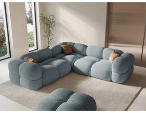 Светлосин ъглов диван Loretto – Cosmopolitan Design