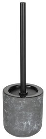 Сива керамична четка за тоалетна Sacile – Wenko