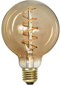 Топла бяла затъмняваща се крушка с нажежаема жичка E27, 3 W Spiral Filament – Star Trading