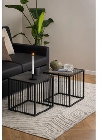 Странична масичка от камък 40x40 cm Strington – Actona