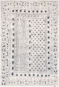 Бял вълнен килим 200x300 cm Masi – Agnella