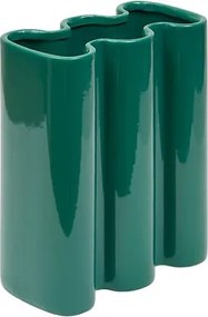 Ваза atmosphera Flow, Керамика, Зелен, 25 cm