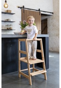 Учебна кула от масивен бук в естествен цвят Forrest – Vipack